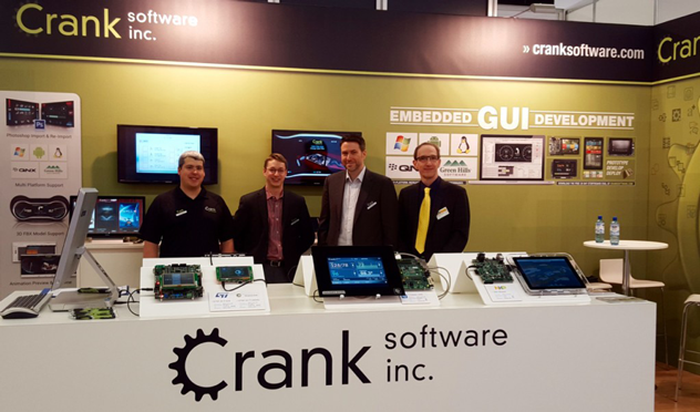 Crank Software auf der Embedded World 2016